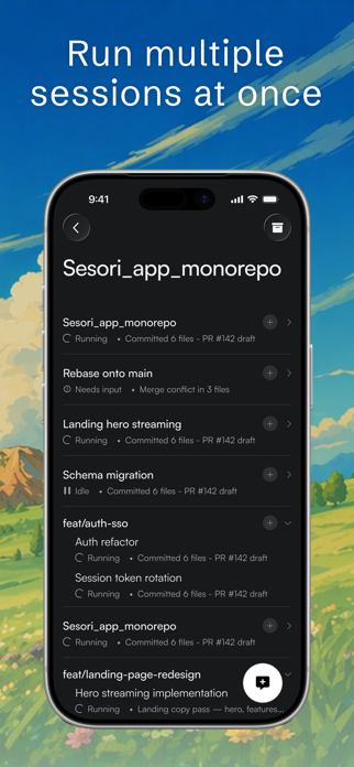 Sesori: OpenCode for Mobile Screenshot 3 of 7