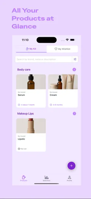 Cosmetrack - Cosmetics Tracker screenshot 1