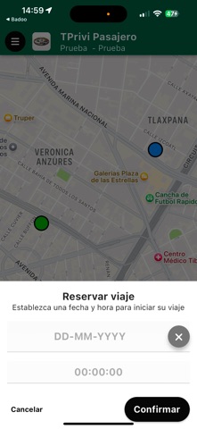 TPrivi Pasajero screenshot