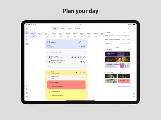 Screenshot #5 pour Life Organizer - Journal it!