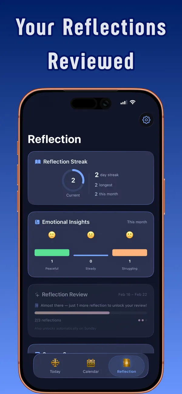 #6. PrayerFast: Fast & Reflect (iOS) Ved: Axiosware LLC