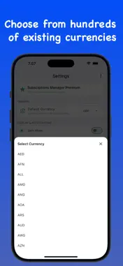 Subscriptions & Bills Tracker screenshot 2