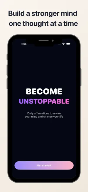 I Become – Daily Affirmations screenshot 1