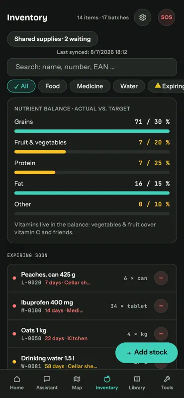 Keepilo: Survival & Prepping screenshot 3 of 10