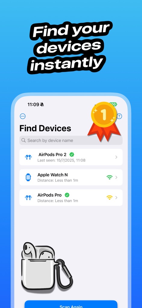 BlueScan: Bluetooth Finder - Utilities App | MWM