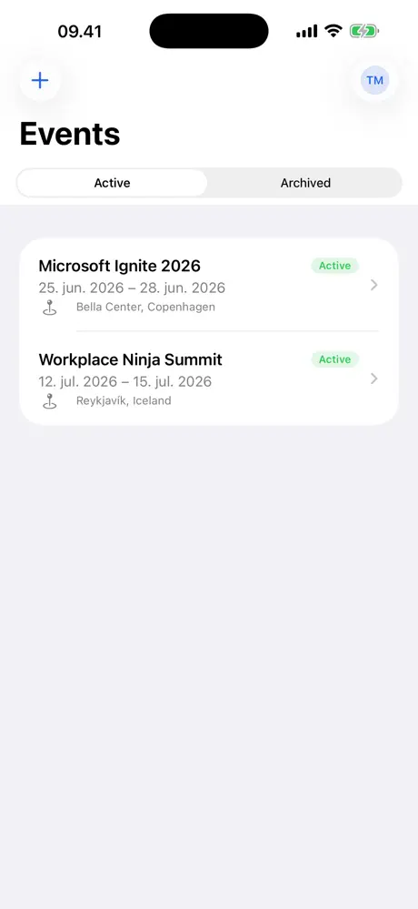 Circle Of Bytes - Events screenshot 3