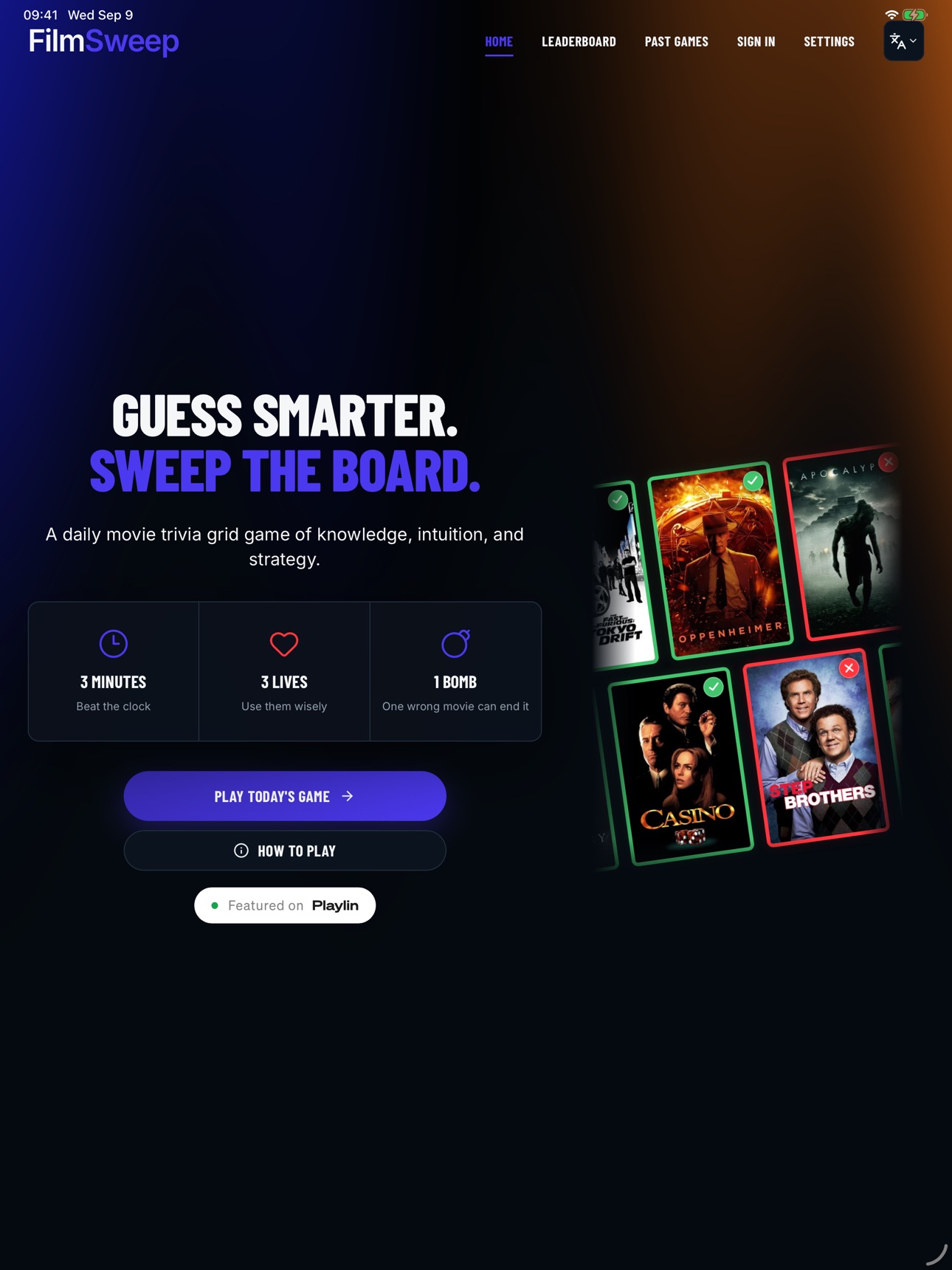 Screenshot 4 of FilmSweep