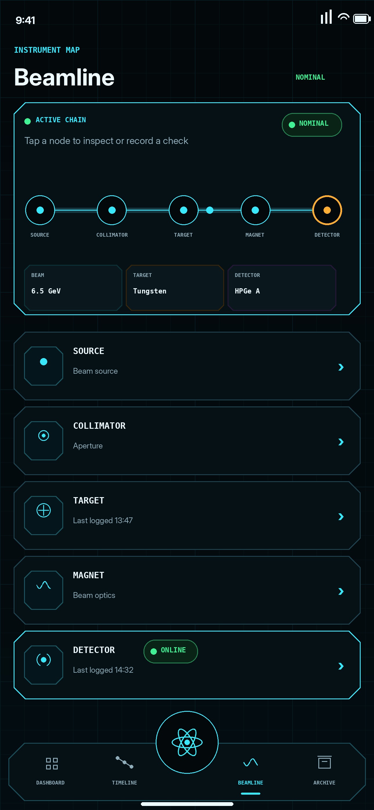 Screenshot 3 of Beam Shift Logbook