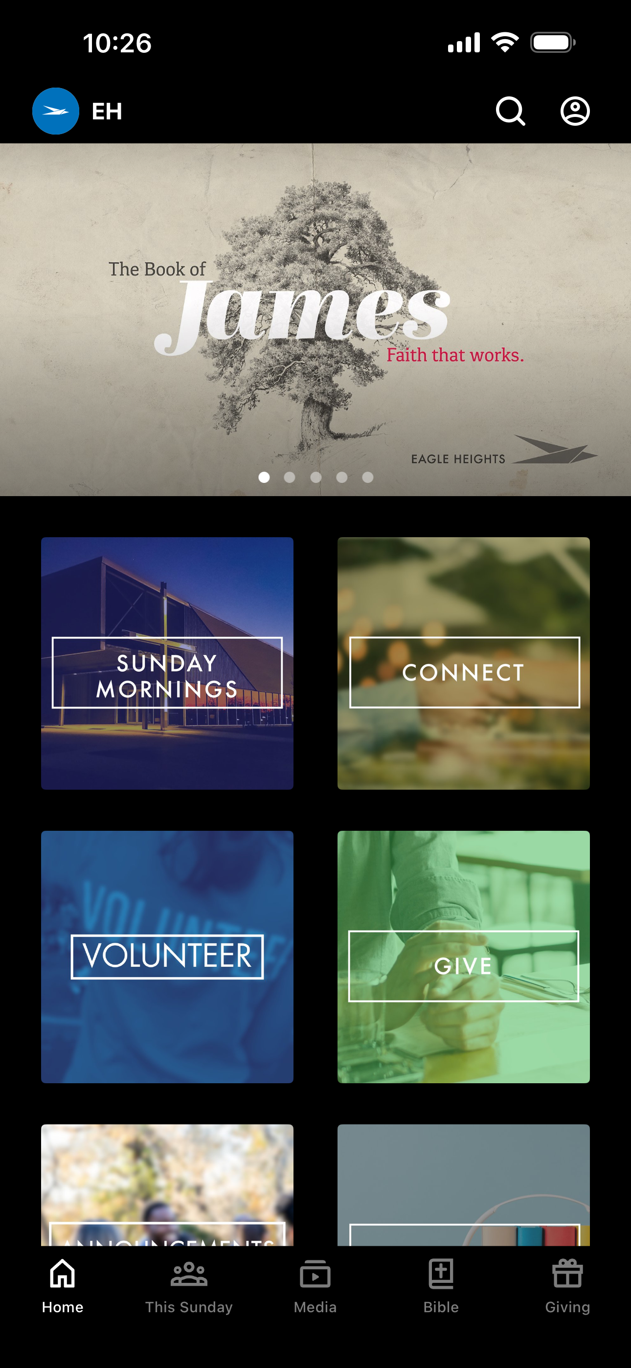 The Eagle Heights App