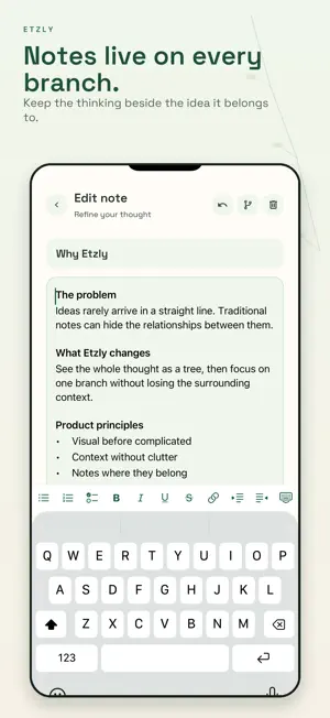 Etzly screenshot 2