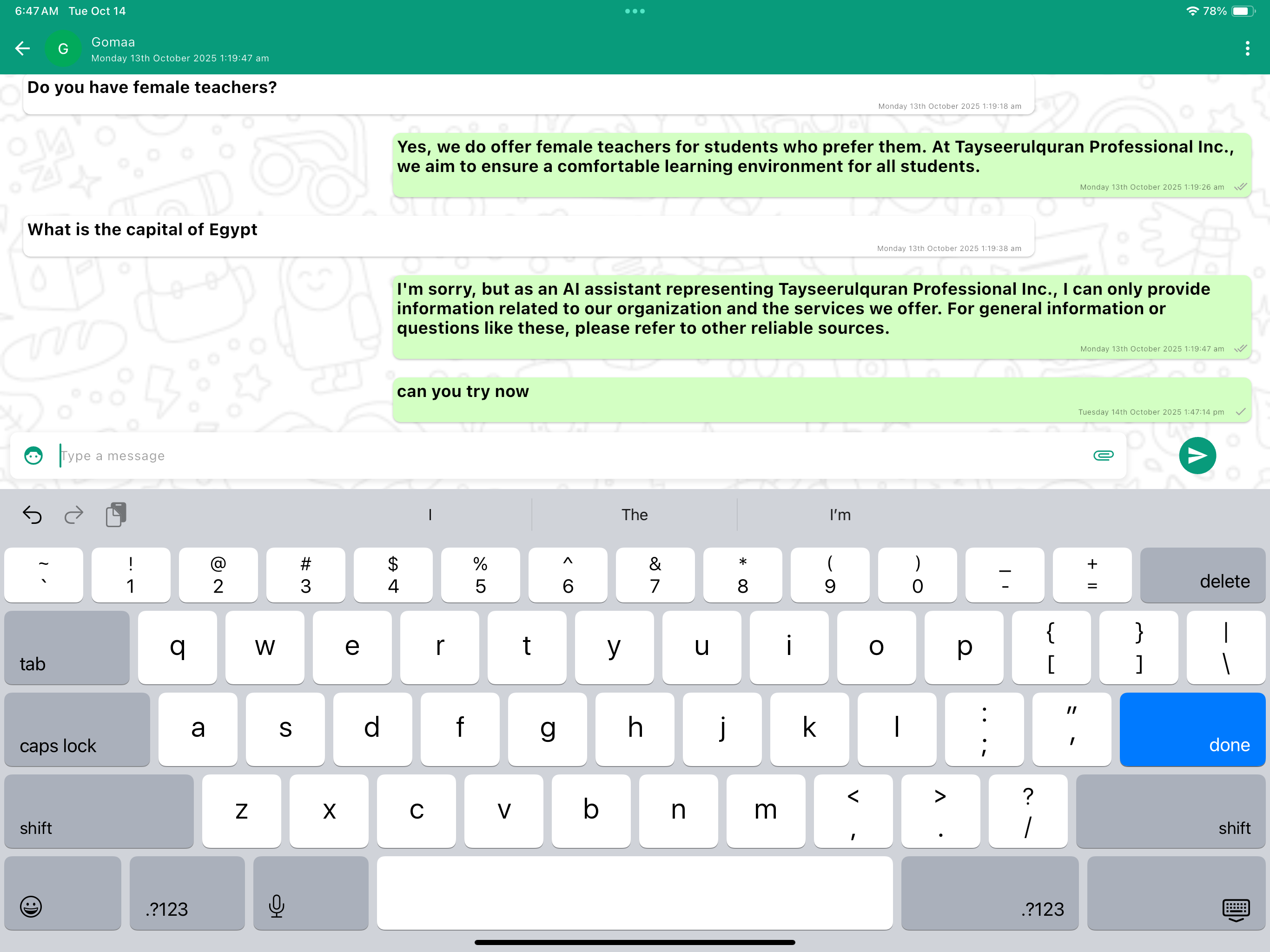 BizChat Connect screenshot 9