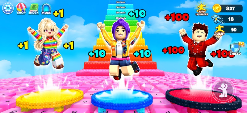Keyboard Jump World Parkour screenshot 2