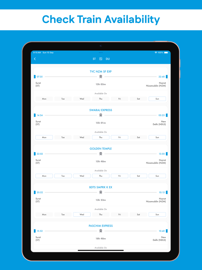 Where is my Train - Live Train