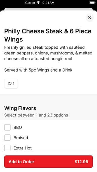 Dollar Cafe iPhone screenshot 3 - Food & Drink app