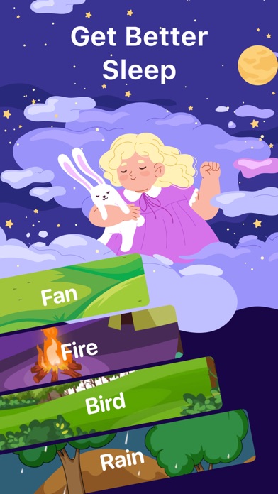 Bedtime Fan: White Noise Sound Screenshot