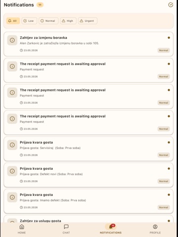 Hotel TRS iPad screenshot