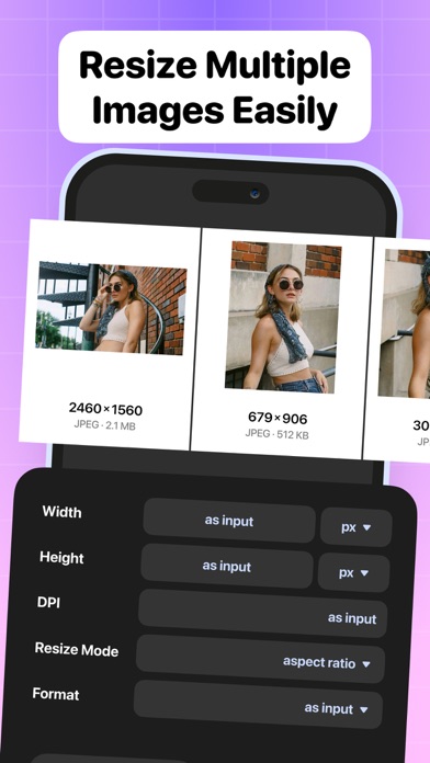 Screenshot 1 of Image Resizer. App