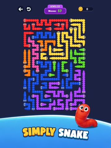 Tap Worm Out iPad screenshot