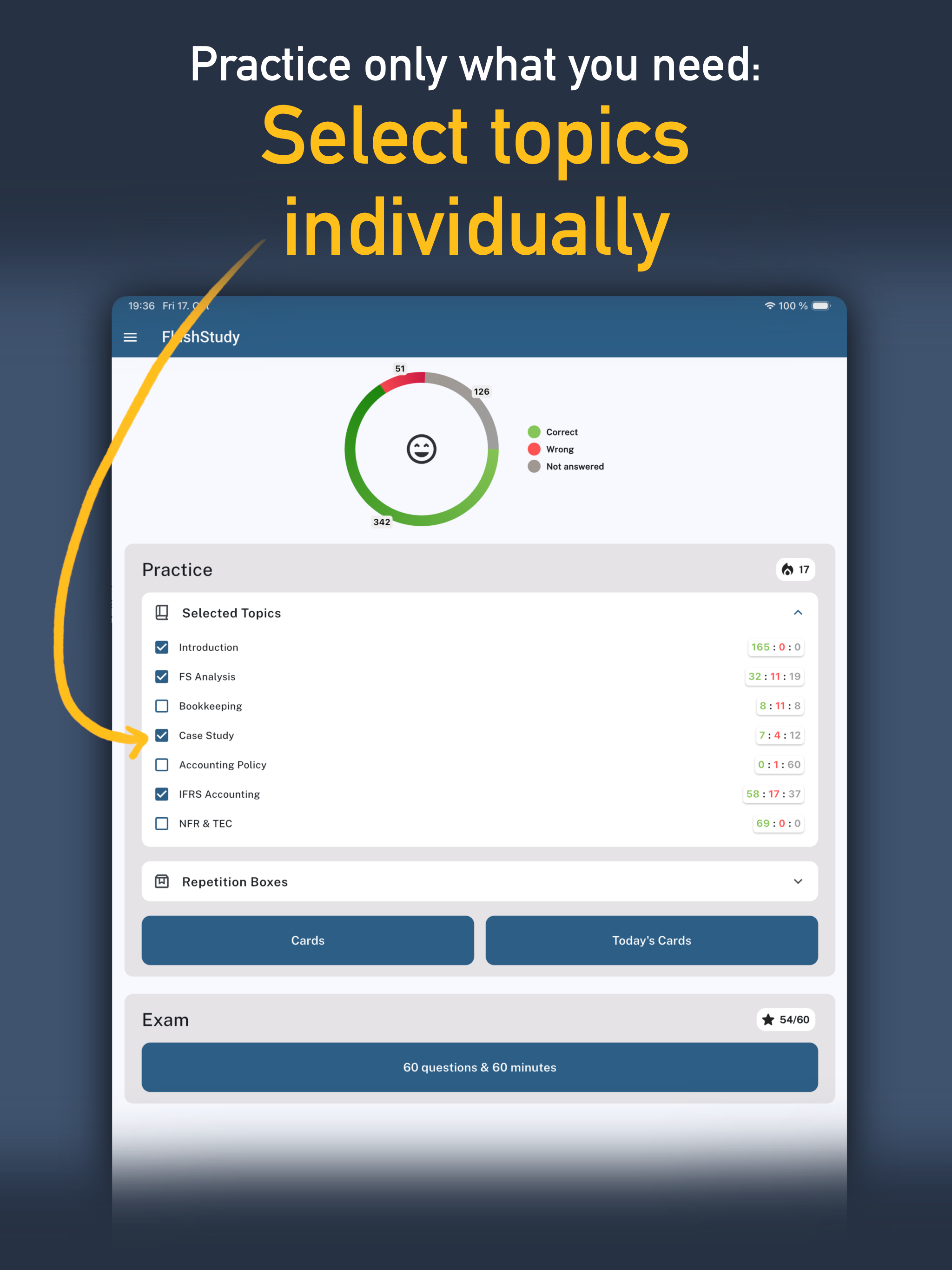 FlashStudy: Learn FA
