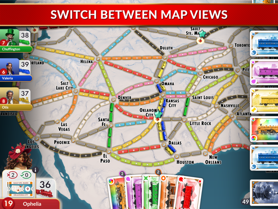 Ticket to Ride® Screenshots