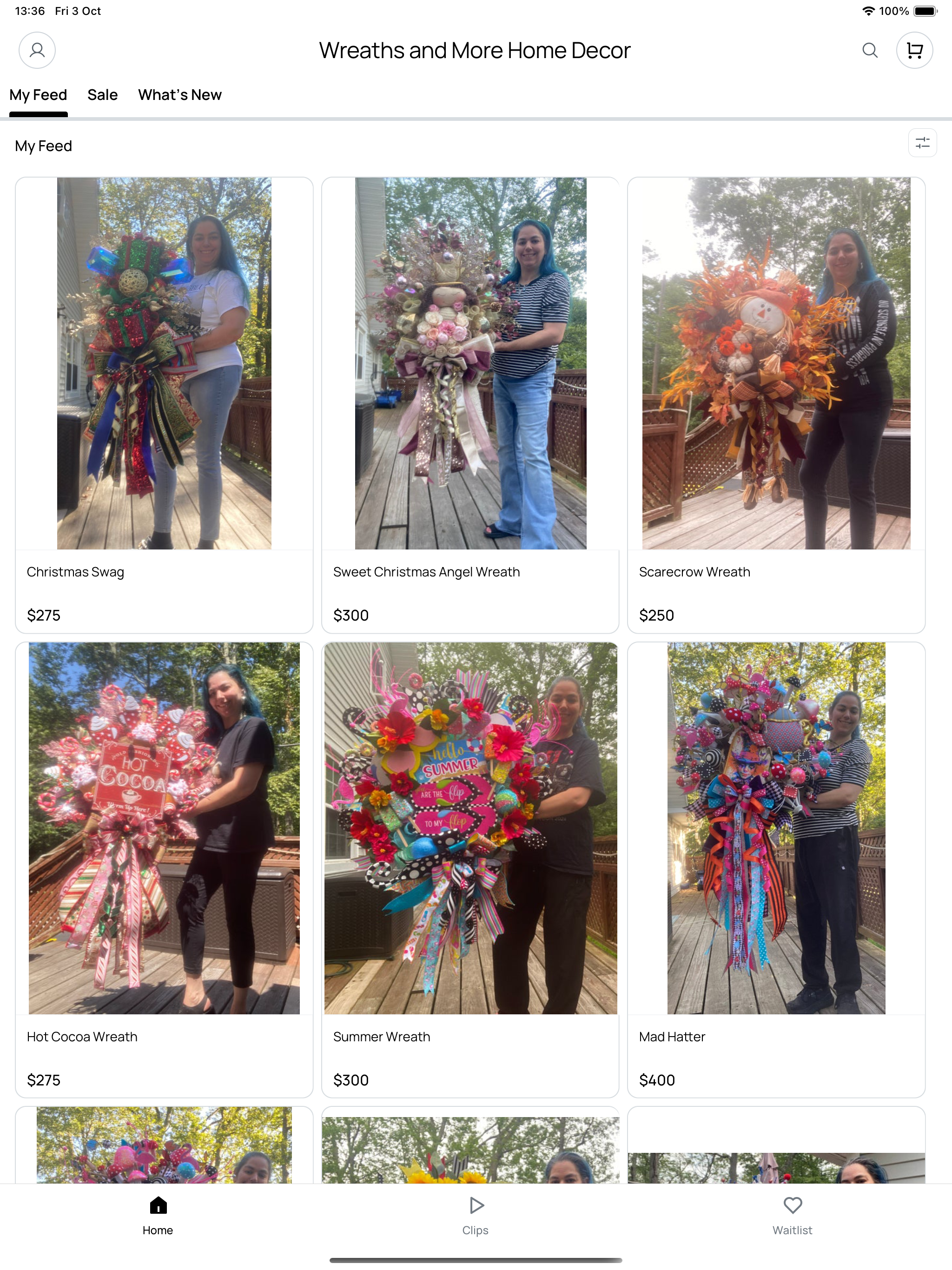 Wreaths and More Home Decor