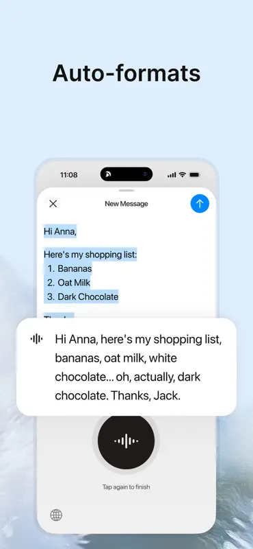 Typeless: AI Voice Keyboard screenshot 4 of 8