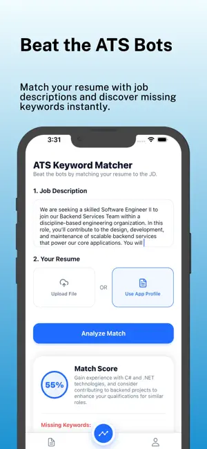 ResumeRail: AI Resume Builder screenshot 4