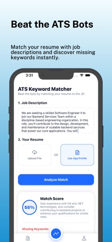 ResumeRail: AI Resume Builder Screenshot 4 of 5