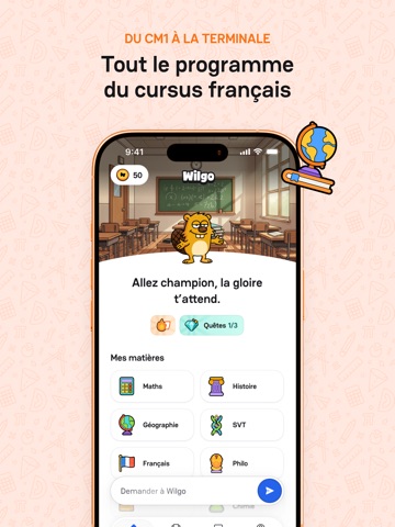 Wilgo : IA n°1 - Quiz Révision iPad screenshot 5