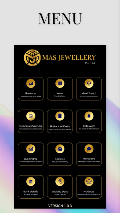 Mas Jewellery Screenshot