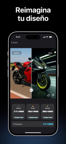 Mods: AI Car Designer & Tuning iPhone screenshot 2