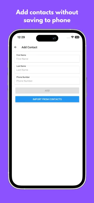 Private Contacts: Secure Vault screenshot 4