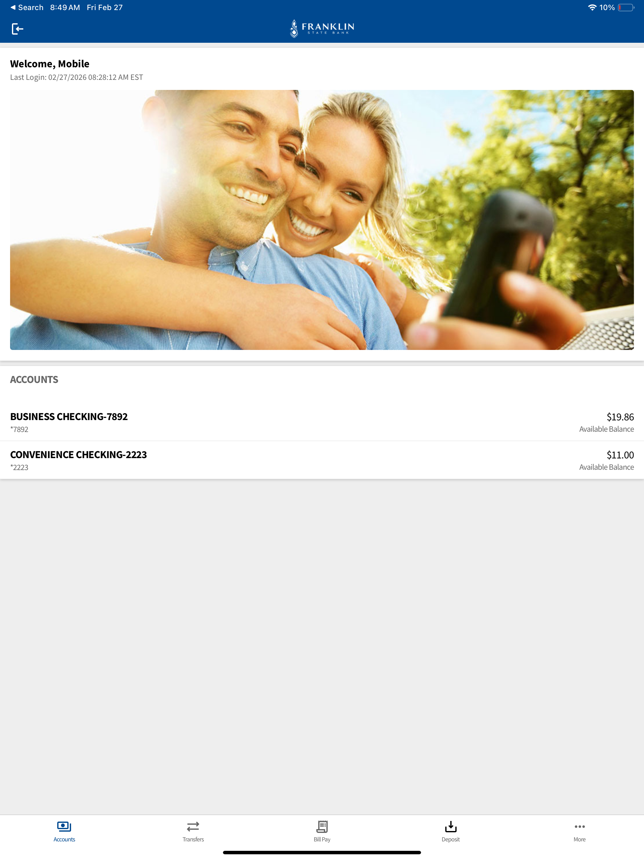 Franklin State Bank screenshot 8