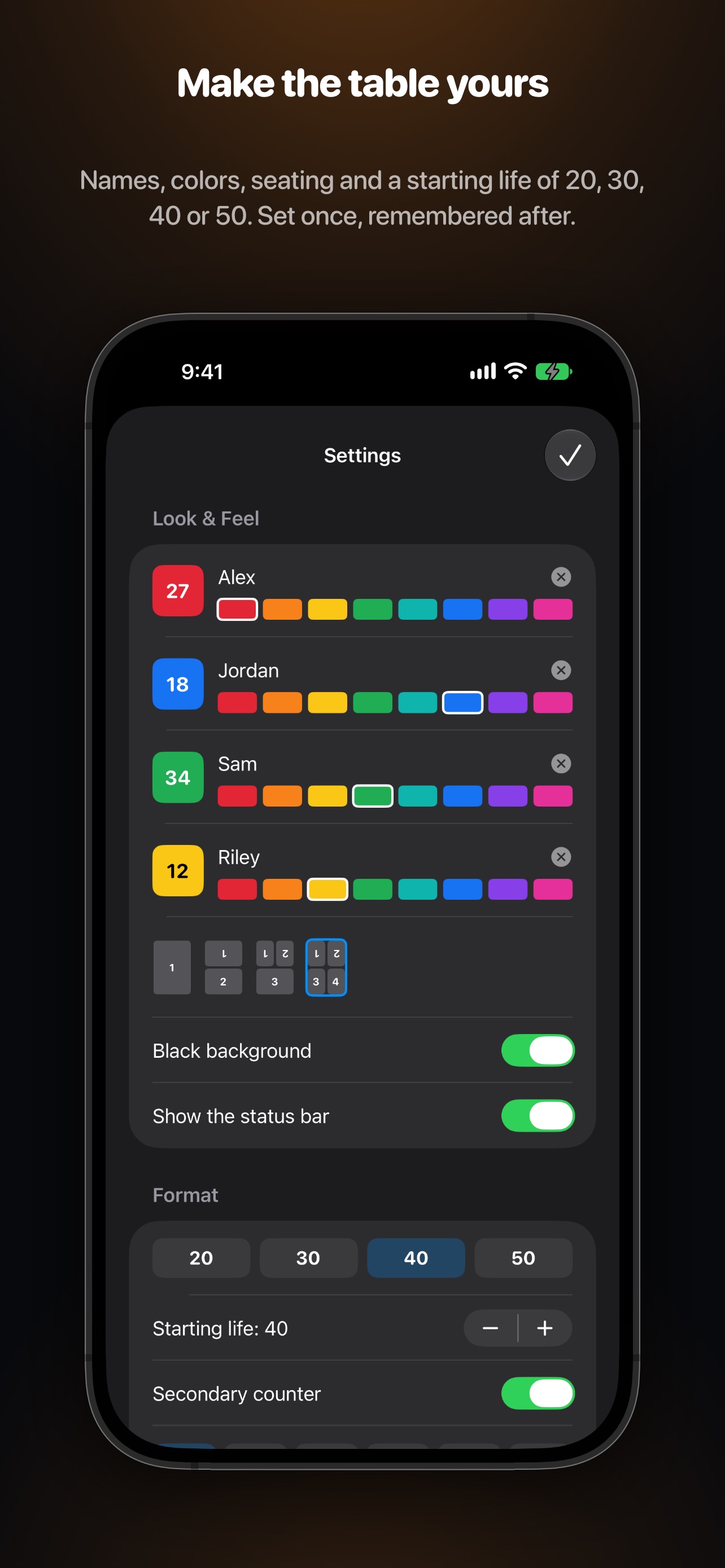 Screenshot 6 of Tabletop Life Counter