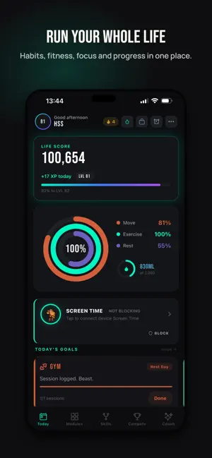 OPTMZ: Gamify Your Life screenshot 1