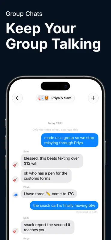 Nearby: p2p mesh chatting screenshot 4 of 5