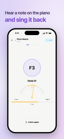 MyVocal: Vocal Warm Up & Pitch screenshot 7