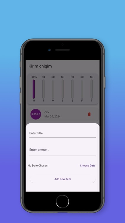 personal expenses app screenshot-3