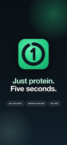 Protein One: Tracker & Counter Screenshot 1 of 6