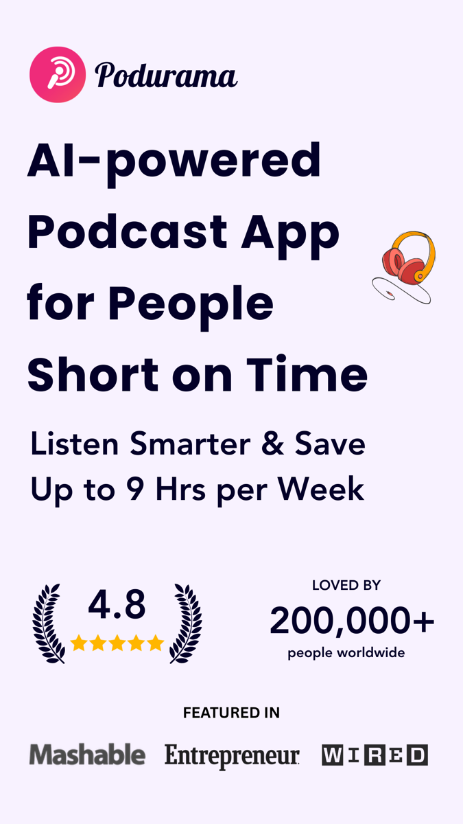 AI Podcast Player: Podurama screenshot 1