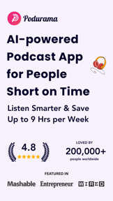 AI Podcast Player: Podurama screenshot