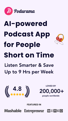 AI Podcast Player: Podurama screenshot 1