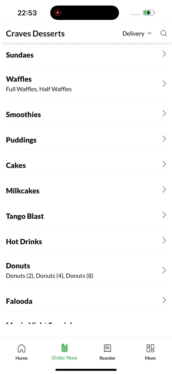 Screenshot #3 pour Craves desserts