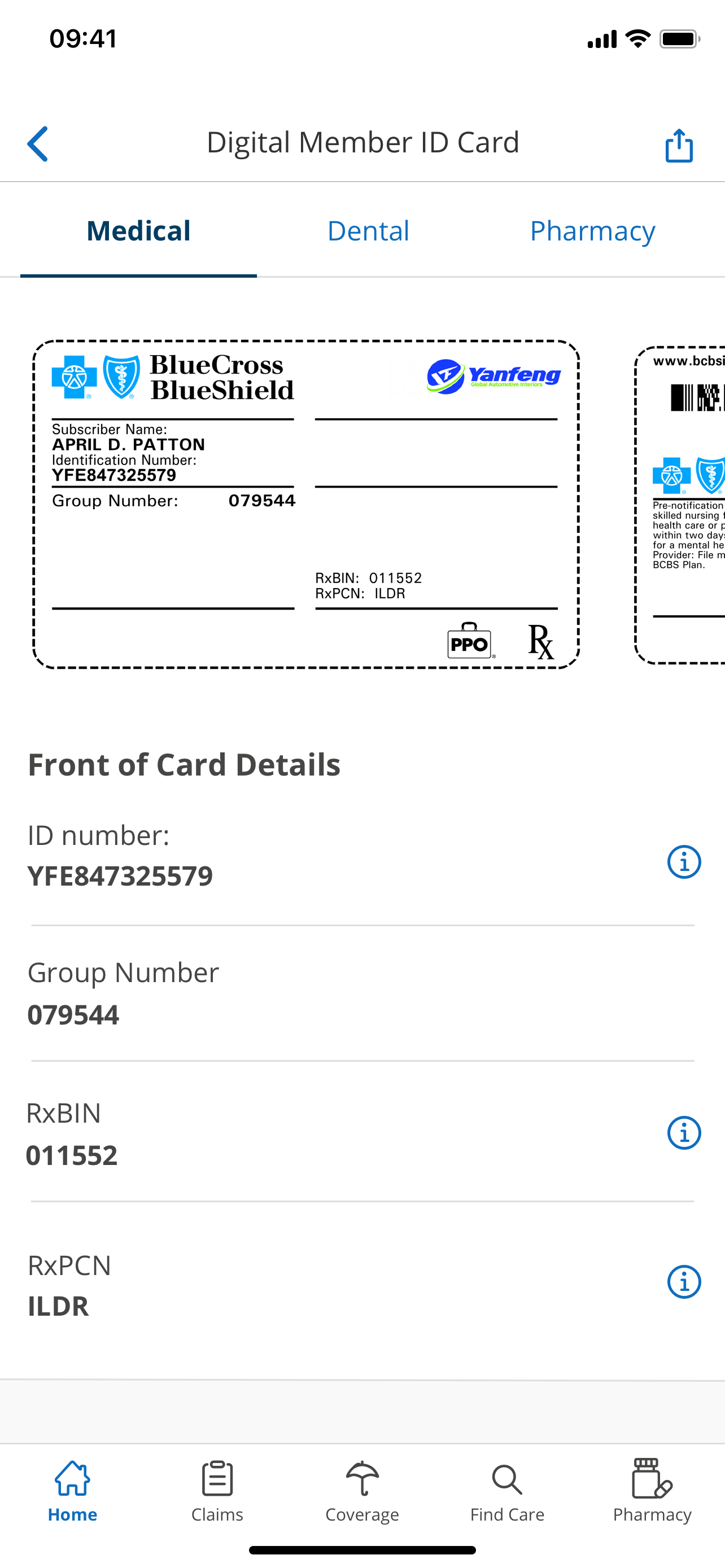 BCBSTX App Store screenshot