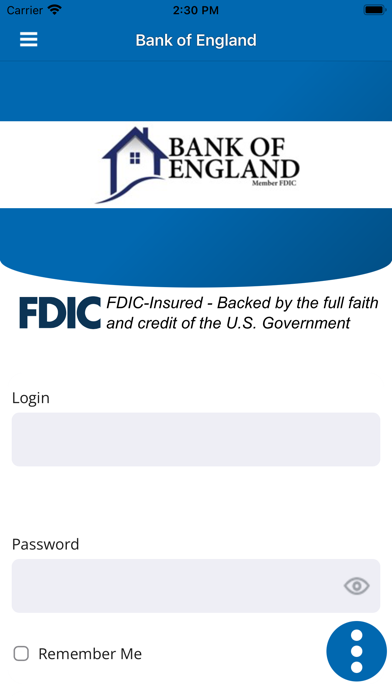 Bank of England Screenshot
