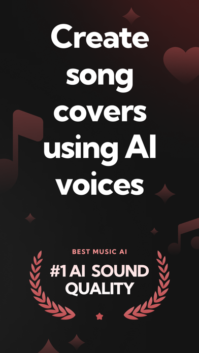 Coveroke – AI singing voice Screenshot
