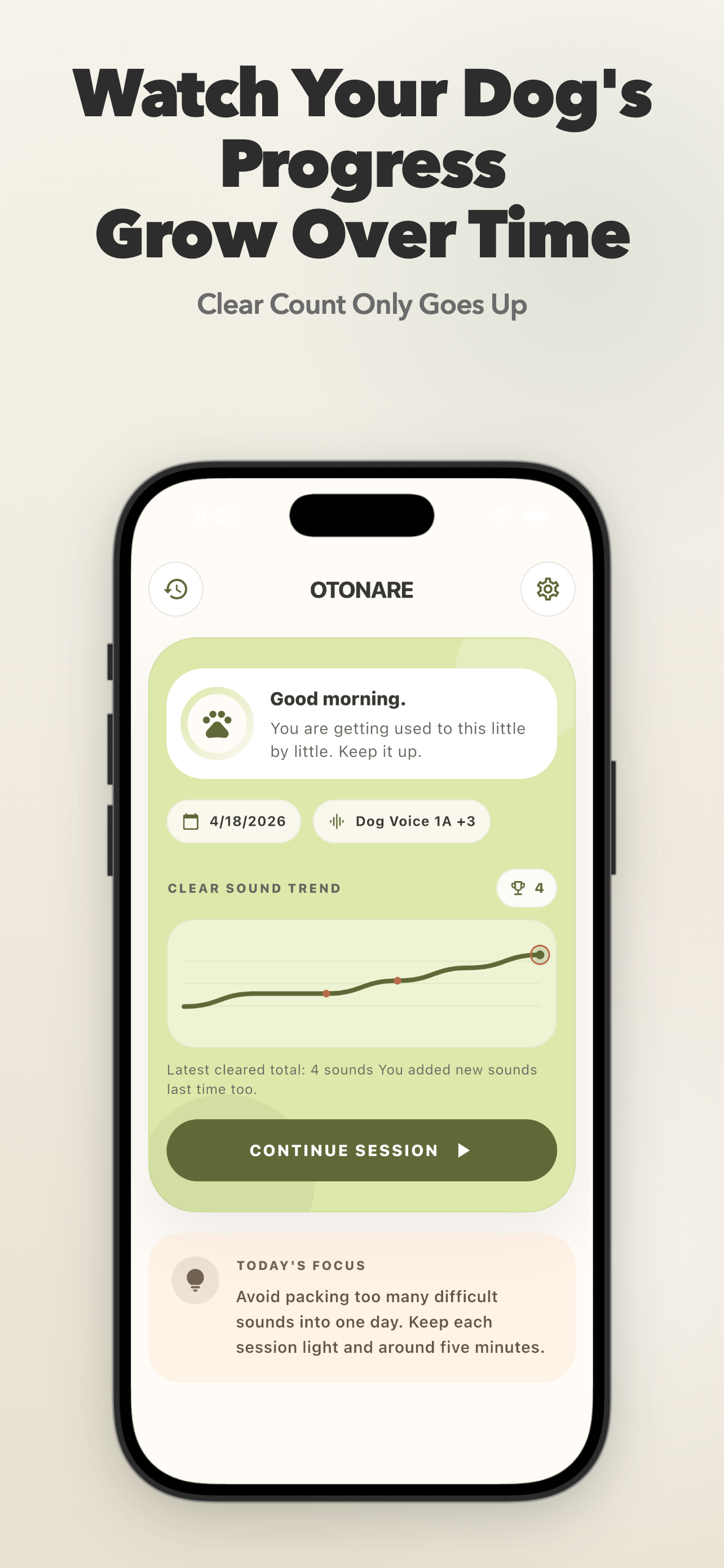 OTONARE - Dog Sound Training screenshot 5