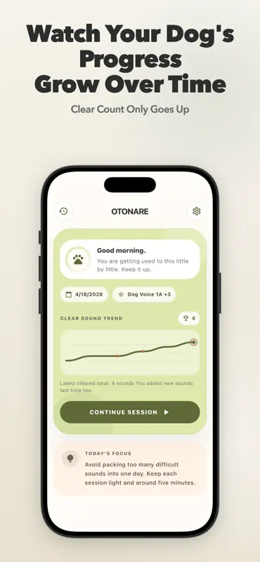 OTONARE - Dog Sound Training screenshot 5 of 6