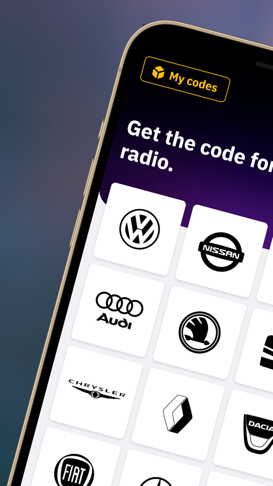 #1. Radio code generator for cars (iOS) 由: Calin Alexandru Florentin