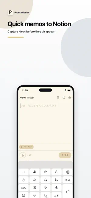 ProntoNotion screenshot 1
